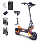 TOURSOR X5 60V 6000W Dual Motor Electric Scooter 11inch off road tire