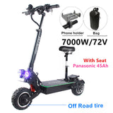 Upgraged SK3-1 72V 7000W 11inch Dual Motor Electric Scooter,FLJ SK3-1 11inch 72V Electric Scooter