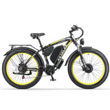 KETELES K800 2×1000W dual Motors Electric Bike 23AH Battery Electric 26" Inch Fat Tire E-Bike