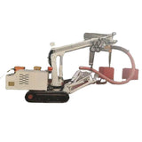 Walking Concrete Robot Is Compact and Flexible with a Large Spraying Range