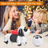 Smart Dachshund Robot Dog Toy Interactive Rechargeable Robot Puppy Toys Programming Function Christmas Gift Remote Follow Sing