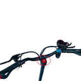 Original Zero 10X T Bar Block Cover  For T10 Electric Scooter  Parts Accessories