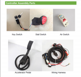 Shiengle 540V 200KW 120kw pmsm electric motor controller high torque electric car conversion kit for boat truck bus van