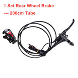 XD-E300 Hydraulic brake for FLJ SK3 60V 72V Electric Scooter Brake pads Disc oil tube E Bike Brake system with brake sensor