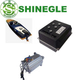 SHINEGLE Hot Selling 10KW 96V DC Motor Brushless Parts joystick Controller for electric car conversion kit