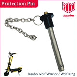 Kaabo Wolf Warrior Folding Protecting Pintle Protection Pin Original Wolf King 11inch Electric Scooter Spare Parts Accessories