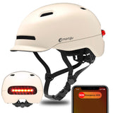 2023 Smart4u MTB Urban Bicycle Men Safety Helmet Sport Adult Cycling Smart Bike Signal Light SOS Alert Riding Women's Ultralight