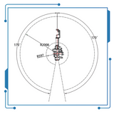 china GBS arc welding robot GBS6-C2080 6 axis robot robot arm With Megmeet CM350 welding machine and linear tracker for weld