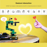 Yahboom DOFBOT AI Vision Robotic Arm Kit ROS Robot for RaspberryPi 5 Adopt Python Programming Object Recognition CE ROHS