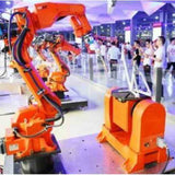 Robotic Arm Car Painting 6 Axis China QIAR QJR10-2 With CNGBS Robot Gripper Guide Rail Quick Changer For Painting Robots