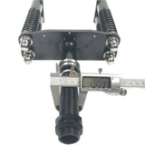 FLJ T113 front Fork Suspensions with double 4 suspensions C shape front fork shock damping