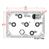 Kelly KLS7212N 30V-72V 140A SINUSOIDAL BRUSHLESS MOTOR CONTROLLER for 1000W-1200W E-Scooter