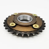 420#28T chain disc gearless flywheel 13mm16/20/21/23/26/29/31mm connector, manpower tricycle electric vehicle modified gear kit