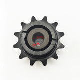 12-tooth flywheel for MY1016Z/MY1018 geared motor, modified electric bicycle left mounted flywheel