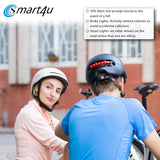 2023 Smart4u MTB Urban Bicycle Men Safety Helmet Sport Adult Cycling Smart Bike Signal Light SOS Alert Riding Women's Ultralight