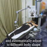 Robot Massage Back Calf Heat Deep Tissue Artificial Intelligence Physical Therapy Bed Massage Robot Heal Fitness