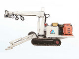 Walking Concrete Robot Is Compact and Flexible with a Large Spraying Range