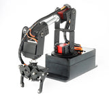 6 dof Robot Arm Multi DOF Manipulator Robotics Gripper Claw PS2 Controller Digital Serco For Arduino Programming