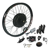 NBPower 2000W E-Bike Conversion Kit - 17.5AH Lithium Battery Optional , Non-Gear Hub Motor, LCD Display - Compatible with 26", 27.5", and 29" - Electric Bike Conversion Kit