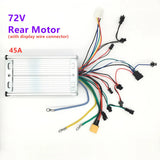 ZB 60V/72V 45A Controller Display Accelerator for Dual engines 3200w5600w 6000w 7000W electric kickscooter main mother board PCB