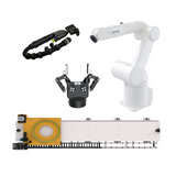 Cnc Robotic Arm Denso VM-6083/60B1 With CNGBS Robot Guide Rail Gripper Dress Pack For Automated Pick And Place System