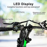 EU Stock Electric Bike Off Road Fat Tire 36V 250W Motor Foldable E Bike Mountain Snow Bicycle kids lady Adult Kids Powerful