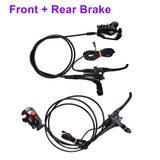 XD-E300 Hydraulic brake for FLJ SK3 60V 72V Electric Scooter Brake pads Disc oil tube E Bike Brake system with brake sensor