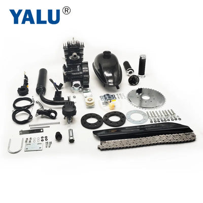 80cc 2 & 4 Stroke Bicycle Motorcycle Stroke Gas Engine Kit For DIY Electric Bicycle Mountain Bike Engine Set Bike Gas Motor Kit