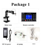 0.5kg Load Industrial 3 Axis Robotic Arm Planetary Reduction Manipulator Open Source Secondary Development Teaching Robot