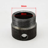 Freewheel Adapter internal diameter 21mm/24mm/26mm/31mm for Tricycle No Teeth Flywheel Freewheel Connector 34mm Thread