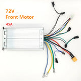 ZB 60V/72V 45A Controller Display Accelerator for Dual engines 3200w5600w 6000w 7000W electric kickscooter main mother board PCB