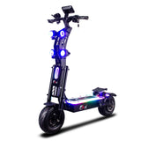FLJ 72V 8000W 13inch fat wheel E Scooter with 90-130kms range 90km/h speed dual motor big wheel e bike led Electric Scooter