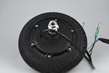 8 inch 350W 24V 36V 48V DC Brushless Non-Gear Hub Wheel Motor For Electric Scooter E BikeConversion Kit 200*50 Airless Tire J04