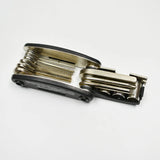 Self-propelled mountain bike multi-function tool hex wrench flat wrench spoke wrench socket wrench screwdriver