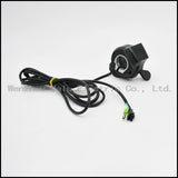 Electric car speed control digital display thumb turn with electric door lock 12V24V36V48V60V72V universal thumb accelerator