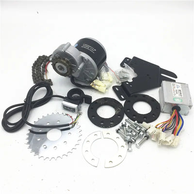 Bicycle modified electric bicycle full set of accessories left wheel modified electric bicycle 250W350W24V36V