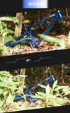 27.5Inch Mountain Bike Frame Soft tail Frame Downhill Bicycle Frame Aluminum Frame Bicycle Accessories
