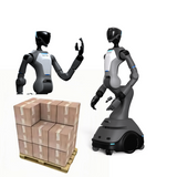 PAXINI Multi-dimensional Tactile Humanoid Robots With Multi-Tactile Dexterous Hand for Commercial Delivery Service Robot