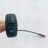 Kaabo Wolf King Wolf Warrior 11 PLUS PRO+ Horn And Front Light Switch Original Scooter  Control Parts