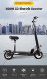 Fast Delivery From Eu Warehouse Quickwheel Z2 Adult Folding Electric Scooter 800W 48V 15Ah Adult Electric Scooter