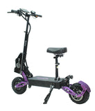 BEZIOR S2 Pro Electric Scooter - 1200W Dual Motor, 60V 20.8Ah Battery, Foldable E-Motorcycle with 10.0*2.25 Inch Off-Road Tires Foldable Electric Scooter