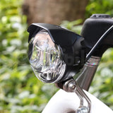 2020 Newest Electric bike Front light with horn Headlight 24v-60v built-in reflector shockproof E-bike Lamp waterproof light