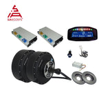 QS Motor 273 8000W 2wd 96V 115kph BLDC Brushless Electric Car Hub Motor Conversion Kits With APT96600 Motor Controller