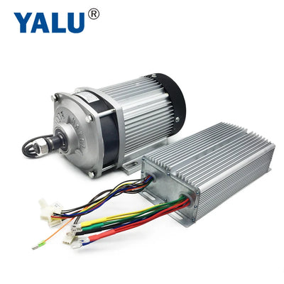 2200W 60V electric car motor modification kit BM1424ZXF electric off-road vehicle kit tricycle car gear motor with controller