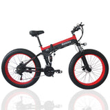 Keteles K8 1000W 48V 15AH Adult Folding Electric Bike 26 Inch Wheels 21 Speed Electric Mountain Bike Fat Tire  E-Bike