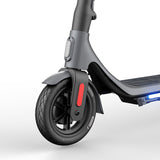 LEQISMART A6L Black Electric Scooter - Durable Metal Alloy with Puncture-Proof Tires, 25km Range, and 36V 250W Motor  Electric Scooter with 9 inch Tires