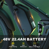 Zeegr S152v  E-Bike Dual 2000W Fat tire Ebike 8 Speed Snow Beach Bike 26*4.0 Fat Tire Taurus Electric Bicycles Full Suspension