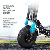 FLJ K14 8000W Electric Scooter with 14inch Off Road Fat Tire 80-300kms Range New Design Adults Dual Motor  E Scooter Electric