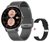 Gaines V89 Women Smart Watch 1.43inch Amoled Large Screen Bluetooth Calling Health Monitoring DA09 Fashion Ladies Smartwatch