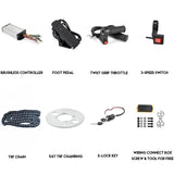 Kunray 1000W 3000W 72V  E-bike DC Motor Brushless Controller for Motor 36V 48V 2000W with Speed Throttle  for Scooters Go-Karts